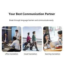 Easypie Selection 137 Languages ​​Intelligent Voice Translator: Instant Real-Time Translation, Display APP Translation Results, Suitable For Most Android / IOS Phones