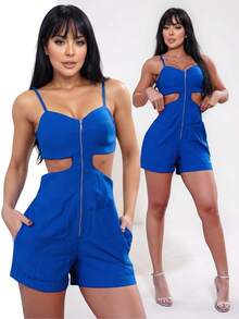 TETE FASHION OVERALLS SHORT OVERALL TAILORING - Algarve Blue - View 8