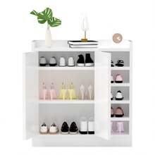 OYAJIA Shoe Cabinets - 白色 - 查看 11