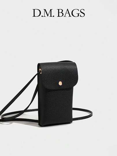 محفظة هاتف نسائية كبيرة السعة عصرية متعددة الاستخدامات بتباين الألوان أنيقة وأنيقة، مناسبة للسيدات في المكتب والطالبات الجامعيات والاستخدام اليومي، حقيبة صغيرة مطبوعة