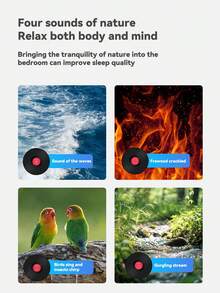 3-In-1 Blue Ocean White Noise Bluetooth Speaker, Record-Shaped Diffuser Creative Atmosphere Light, High-Quality Audio, Starry Sky Projector Lamp, Retro Wireless Mini Computer Speaker - The Perfect Gift For Family, Friends, Boys And Girls