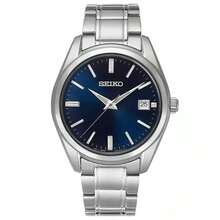 Seiko Men's Essentials Stainless Steel Bracelet Watch 40.2mm |  | Men Digital Watches - Xám - Xem 3