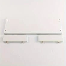 1pc Single-Layer Wooden Computer Desk Riser, White Office Storage Rack, Multifunctional Tabletop Monitor Stand With Drawer Base. Wooden Monitor Stand, Home And Office Desk Riser, Laptop Stand. Suitable For Graduation Gifts, Bachelor Party Gifts, Bridesmaid Gifts, Father's Day Gifts, Halloween Decor - White - View 8