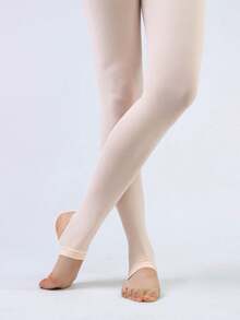 Convertible Ballet Tights With Foot Openings - Soft, Stretchy & Perfect For Dance, Ballet & Point Work