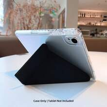 适用于小米 Redmi Pad2 11 英寸(2025 款),带磁吸屏幕保护盖,时尚智能 Y 型折叠支架保护套,采用透明亚克力和优质 PU 皮革材质,具有自动睡眠/唤醒保护功能;兼容小米 Redmi Pad SE 11 英寸(2023 款)/ 7 英寸和 11.2 英寸平板电脑保护套;兼容华为 MatePad SE 11 英寸(2024 款)/ MatePad 11.5 S。 - 彩色 - 查看 12