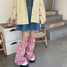 Women Leg Warmers - White - View 6