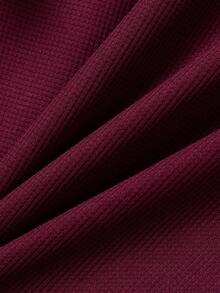 2pcs Men's Casual Solid Color Shirt With Dual Pockets & Collar + Pants Set, Lightweight Sporty Vacation Outfit, Spring/Autumn