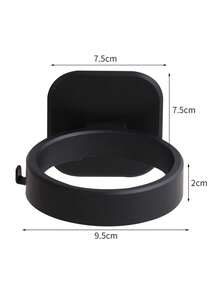 1个无孔吹风机架，多功能壁挂式浴室通风管道收纳架。新款壁挂式吹风机架。浴室收纳架，浴室储物架。家居日用品，方便实用。浴室配件，浴室装饰配件 - 彩色 - 查看 13