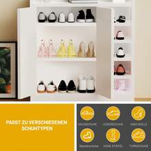 OYAJIA Shoe Cabinets - 白色 - 查看 6