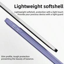 柔软TPU后盖三折设计平板电脑保护套，兼容红米平板电脑、MatePad、荣耀平板电脑等。 - 淺灰紫 - 查看 6