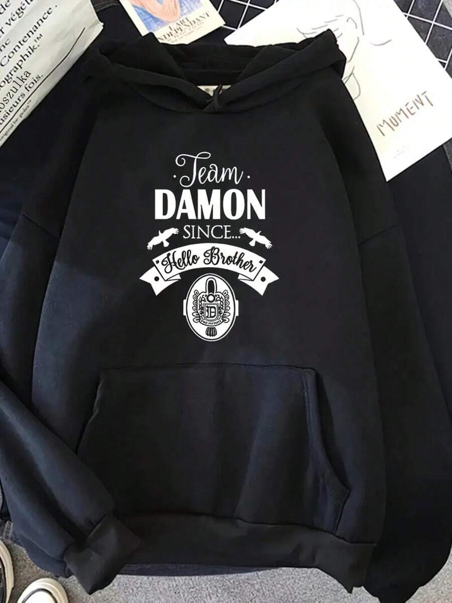 Men'S Hooded Sweatshirt With A Comfortable Print For Casual Autumn And Winter Wear.,Fall Hoodies,Men's Fall Clothes,Street Wear,Halloween,Mens Hoodies,Y2k Clothes,Jesus Hoodie,Thanksgiving Day,Nightmare Before Christmas,Christmas - 黑色 - 查看 1