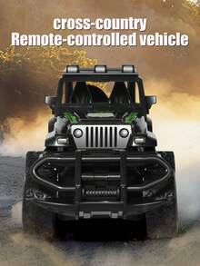 Vehículo de control remoto todoterreno en miniatura, juguete, regalo para niños, 3 opciones de color, diseño de coche realista