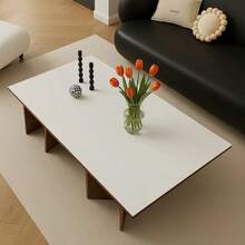 1pc Eye-Protecting Leather Desk Mat, Office Desk Pad, Large Mouse Pad, Laptop Desk Mat, Manicure Desk Mat, Coffee Table Mat, Vanity Table Mat, Super Large Tablecloth, Waterproof, Oil-Proof, Stain-Resistant, Wear-Resistant, Washable Home Dining Table Mat, Suitable For Various Tabletops, Large Dining Table Mat And Small Desk Mat, Fashionable Design, Perfect For Home Decor And Holiday Gifts, Kitchen Counter Mat