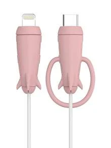 2-In-1 Silicone Cable Protector & Organizer, Prevents Charging Cable Breakage, Compatible With Apple Devices