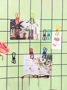 Random - Colored Multifunctional Clips, Durable Spring Clamps With Strong Grip, Packaging Bag Clips, Chip Clips, Coated Clips For Sealing Packages, Versatile Organizers For Securing Papers, Sealing Snack Bags, Tool Clips For Kitchen Camping Picnic Bbq,Organizing Crafts & Home Essentials,Ideal For Office, Kitchen, Diy Projects & Tidy Enthusiasts Seeking Efficient Clutter Management - Multicolor - View 4