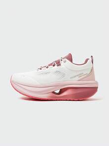 MASKERT 女士多功能时尚运动鞋休闲鞋厚底增高休闲鞋日常搭配休闲鞋舒适 - 粉色 - 查看 7