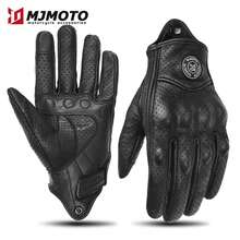 MJMOTO Găng tay lái xe máy nữ mùa hè, găng tay kín ngón, găng tay xe mô tô màu hồng, thiết bị xe mô tô địa hình có màn hình cảm ứng, cỡ S-XL. - A - Xem 2