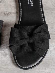 Women Flat Sandals - Black - View 6