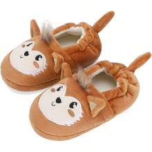 Winter Slippers For Cartoon Animal Slippers Toddler Warm Plush House Shoes Little Home Slippers