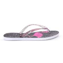 Women's Customized Flip-Flop Sandal With Original Print - Flamingo - View 5
