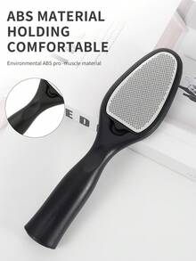 1pc New Professional Stainless Steel Multifunctional Removable Foot Care Tool, Suitable For Removing Calluses, Dead Skin, Suitable For Wet And Cracked Feet