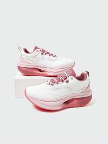 MASKERT 女士多功能时尚运动鞋休闲鞋厚底增高休闲鞋日常搭配休闲鞋舒适 - 粉色 - 查看 6