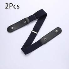 1/2/4 件弹性腰带，可调节无扣腰带适合牛仔裤，隐形弹力腰带，男女通用，纤细腰身 - 无扣舒适设计，可调节且有弹性，完美贴合牛仔裤和裤子 - 增强您的身体轮廓，复古弹性腰带 - 无扣，隐形贴合，男女通用，舒适弹力，通用尺寸 - 彩色 - 查看 22