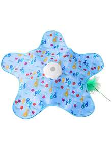 Hide And Seek Interactive Cat Toys, Moving Concealed Wand Feather, Automatic Chargeable Indoor Kitten Exercise Kicker - Multicolor - View 11