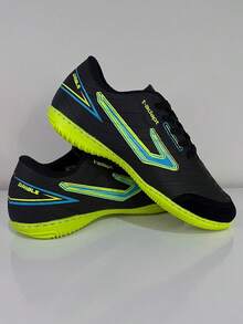 CHUTEIRA FUTSAL TOP PREMIUM VERDE, QUADRA, SALÃO,ESPORTE ,LAZER ,FRENTE COURO - Verde - Visão 3