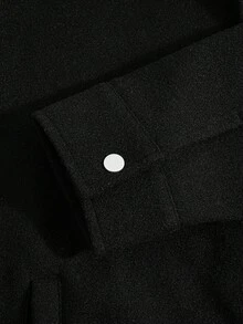 Teens/Youth Boys' Casual Warm Fleece Jacket, Suitable For Autumn, Winter, Warmth, Casual, Daily Wear, Sports, Birthday Party, Outings, All-Match Minimalist Fleece Jacket