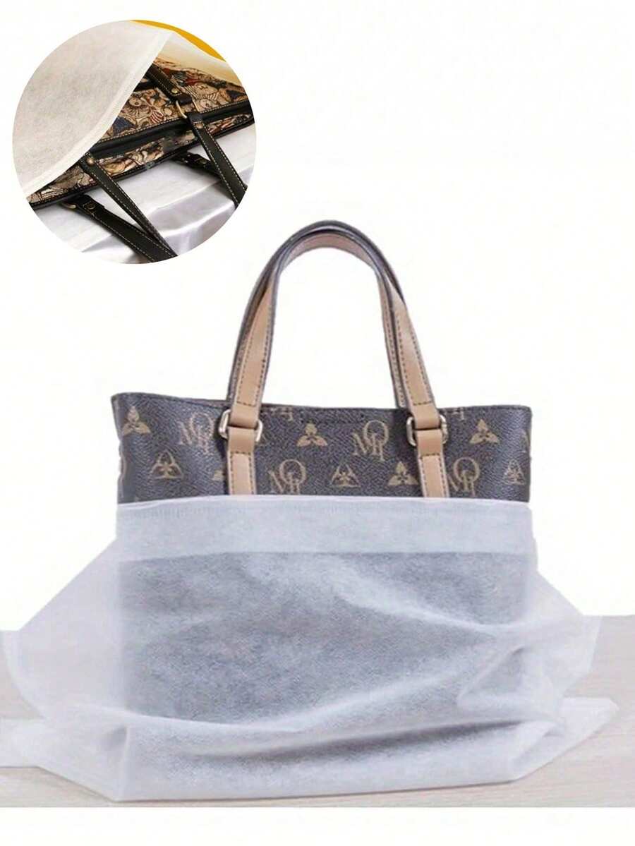 1/3/5/8/10/15pcs Set Drawstring Dust Bags - Lightweight Non-Woven Fabric Storage Bags, Suitable For Handbags, Wallets, Shoes - Breathable Cloth Bags, Suitable For Travel And Home Use, Can Be Hung To Store Shoes