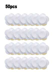 50/100PCS Castor Oil Patches, Convenient, Comfortable, Easy To Carry Absorbent Patches, Suitable For All People, Self-Adhesive Belly Pads Patches For Daily Use, Home Use, Travel Use, Oil Not Included, 1pc