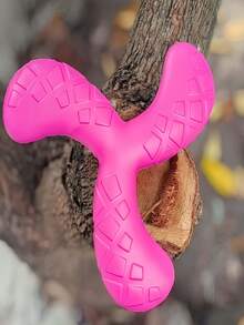 1 Interaktives Haustier-Spielzeug - Strapazierfähiges EVA-Material, schwimmende Drei-Blatt-Dart-Konstruktion, Spielzeug für kleine und mittlere Hunde, Hundenspielzeug, Outdoor-/Strand-Interaktionsartikel