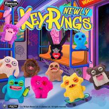 Spin Master Fuggler Orignal Funny Ugly Monster, 5 Inch Plush Keyrings, New Series, Soft Plush Keychains, Collectible Plush Backpacke Pendant, Mr Needles Greedy Grinner Goof, Holiday Birthday Gifts