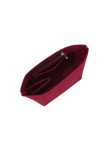2025 Sac fourre-tout Organisateur de sac à main multi-poches en feutre avec fermeture éclair. Cadeau pour femmes, accessoires de voyage. 1 pièce Sac intérieur portable - Organisateur de rangement et de tri - Parfait pour l'organisation des sacs à bandoulière - Facile à nettoyer, durable, accessoires polyvalents - Noir - Voir 8