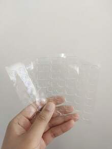 1pc Removable Double Sided Gel Glue Pads Action Figures Adhesive Mounting Dots Poster Wall Hanging Clear Sticky Glue Fixed Patch