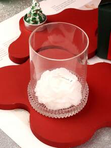 1 pièce/1 set Bougie rose, convient pour mariage, anniversaire, fête, Noël, banquet, décoration de vacances, bougies sans fumée/décorations de souvenirs, souvenirs d'anniversaire, cadeau, bougie parfumée mignonne, le meilleur cadeau pour les amis et la famille.