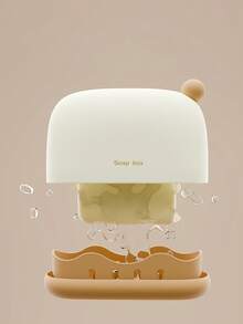 1 pieza Caja de jabón de viaje, Estuche de jabón sellado a prueba de agua, Caja de jabón portátil para viajes - Multicolor - Ver 7