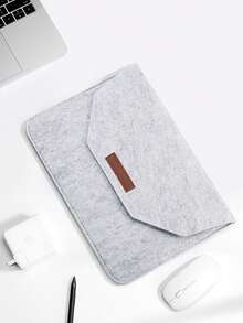 13-Inch Apple Laptop Felt Sleeve + Power Adapter Bag Set, Scratch-Resistant Laptop Inner Sleeve, Lightweight And Portable Laptop Carrying Bag, Laptop Protective Case - Multicolor - View 4