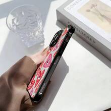 Funda de Teléfono Corazón Ojo del para 17 16 15 14 13 12 11 Pro X XR XSMAX 8 Plus, a prueba de golpes, transparente, cubierta trasera suave - Colores mixtos - Ver 6