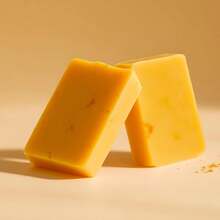 Lemon Turmeric Kojic Acid Soap,Natural Turmeric Root Extract Soap, With Dual Effects Of Oil Control And Moisturizing, Brings A Refreshing And Clean Feeling To Both Men And Women - Màu vàng - Xem 2