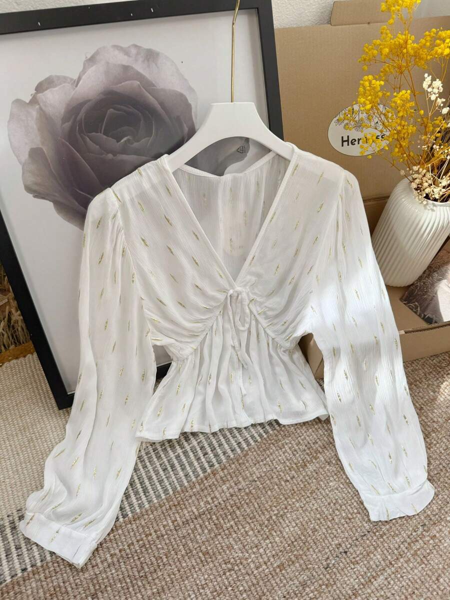 Women Tops - White - View 1