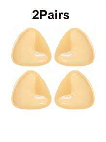 双面粘性胸罩插入物、雪白粘性胸罩插入物、粘性胸罩聚拢、自粘垫超即时提升胸罩、用于运动胸罩泳衣的聚拢比基尼垫 - 彩色 - 查看 13