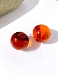 女士耳钉 - 圓形 - 查看 13