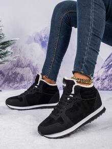 2025 Winter Women's Warm Plush Snow Boots, Anti-Slip Outdoor Shoes, Suitable For Couple,Fur Boots