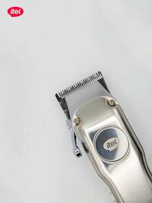 itel IHC-35 Classic Tri-Metal Hair Clipper, 2500mAh Super Long Battery Life, Equipped With LED Display, 3 Adjustable Taper Lever, And Durable Metal Housing, Ideal For Haircuts And Styling - Silver - View 5