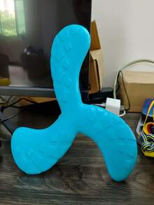 1 Interaktives Haustier-Spielzeug - Strapazierfähiges EVA-Material, schwimmende Drei-Blatt-Dart-Konstruktion, Spielzeug für kleine und mittlere Hunde, Hundenspielzeug, Outdoor-/Strand-Interaktionsartikel