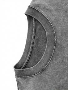 Movie Title Vintage Washed Graphic Short Sleeve T-Shirt