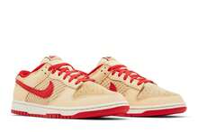 Nike Dunk Low 'Strawberry Waffle' (Unisex) Pale Vanilla/University Red/Sail/Wheat HJ9100-294 Autumn New - Nhiều màu - Xem 8