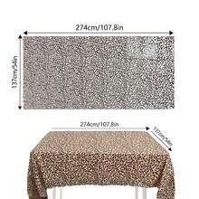 1/3pcs Leopard Print Plastic Tablecloth, Purple/Red/Pink Leopard Pattern, Disposable Hunting Animal Leopard Print Party Decoration, Bridal Shower, Wedding, Birthday Party Supplies